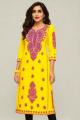 Muslim 2026 Kurtta Women's Fashionable Comfortable Dress Straight Tube Abito Donna Musulmana Islamic National style Slit hem.