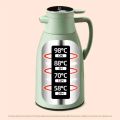 Kitchen Thermal Kettle Household Digital Display Coffee,1/1.3/2L Thermos Glass Liner Vacuum Flasks Large Capacity Water Bottle.