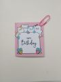 Mini Birthday Cards(Pack of 5) - Size (5 x  5) cm. 