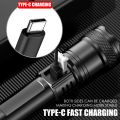 Rechargeable Flashlights High Power LED Tactical Flashlight Super Bright Handheld Hunting Torch Light for Emergency Hiking Fish.