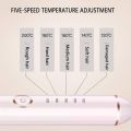Riwa Ceramic Hair Curler Hair Styler Tools Curling Hair Waver Pear Flower Cone Electric Roller Hair Iron Curling Wand. 