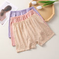 3PCS Women Boxer Underwear Mother Briefs Floral Safety Pants Lingerie Breathable Woman Cotton Plus Size Female Panties Intimates.