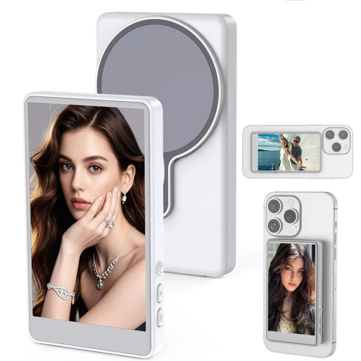Magnetic%20Phone%20Selfie%20Monitor%20Screen%20for%20Smartphone%20Rear%20Camera%20Selfie%20Vlog%20Live%20Stream%20for%20iPhone%20Android%20Phone%20-%20Image%207