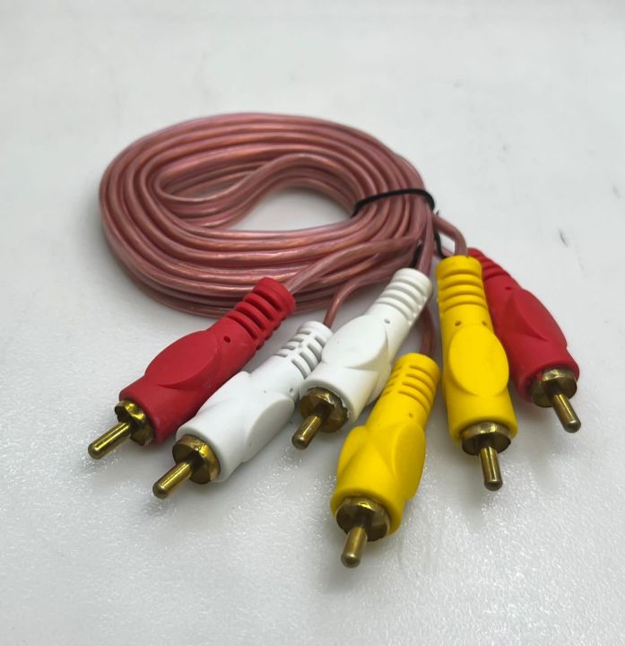 1.5M%203%20RCA%20Lead%20Cable%20wire%20with%20boss%20packing%203+3,%20Best%20price%20in%20Pakistan%20-%20Image%202