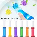 1PC Toilet Cleaner Gel Deodorant Air Freshener Aromatic Flower Needle Detergent Small Flower Toilet Fragrance Deodorant. 