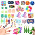 Random Mystery Fidget Toys Bag Pack for Kids Cheap Sensory Toys Stress Reliver Autism ADHD Gifts Spinner Fidget Squishy Set. 