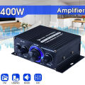Home Digital Amplifiers Hifi Stereo Audio Power Amplifier 200W+200W Dual Channel Power Amp 125x75x40mm 1-2pcs. 