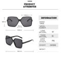 Brand Designer Fashion Oversized Sunglasses Women Plastic Female Big Frame Gradient Sun Glasses UV400 gafas de sol mujer. 
