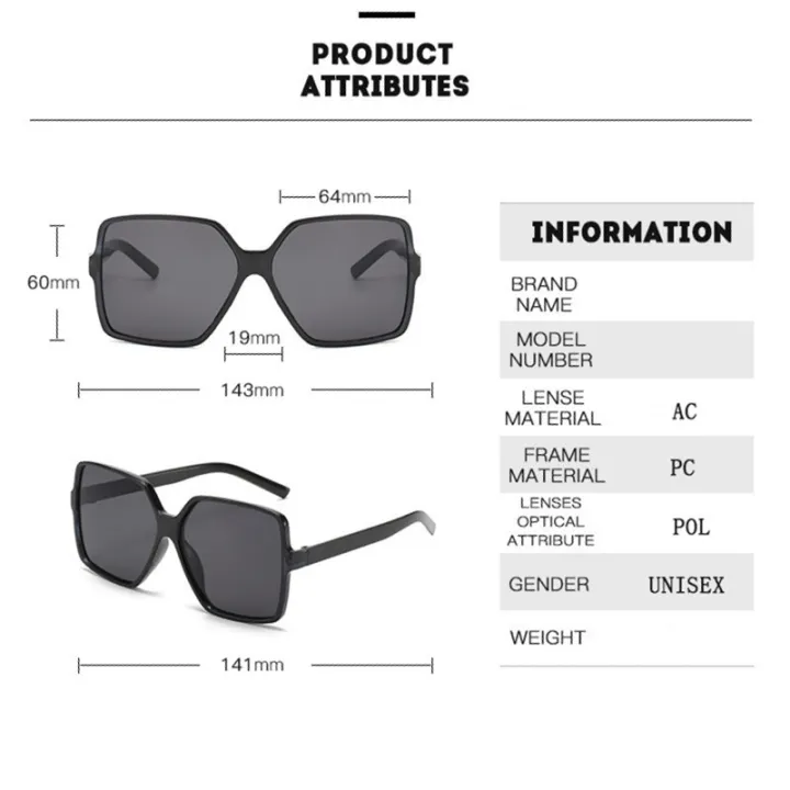 2PCS%20Brand%20Designer%20Fashion%20Oversized%20Sunglasses%20Women%20Plastic%20Female%20Big%20Frame%20Gradient%20Sun%20Glasses%20UV400%20gafas%20de%20sol%20mujer%20-%20Image%204