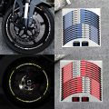 For YAMAHA Tracer 9 GT Motorcycle Reflective Decals Accessories Motor Cycle Scoote Tyre Wheel Hub Rim Stripe Tape Stickers. 