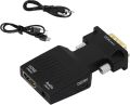 VGA to HDMI Converter Cable with Audio – Full HD 1080p Adapter for Computers and Displays. 