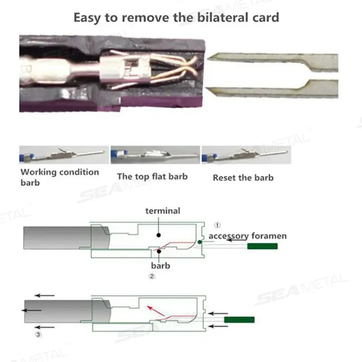 SEAMETAL%2059Pcs%20Car%20Terminal%20Removal%20Kit%20Universal%20Wire%20Plug%20Connector%20Extractor%20Puller%20Pin%20Remover%20Repairing%20Disassembly%20Tool%20-%20Image%203