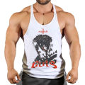 Berserk Graphic Cotton Tank Top for Men Summer Sleeveless Y-Back Vest Gym Muscle Training Athletic Workout Undershirt Activewear.