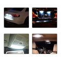 10Pcs/Lot C5W LED Bulb Festoon 31/36/39/41mm 12V 24V COB 6500K White Car Interior Dome Reading Lights Trunk License Plate Lamp T. 