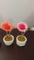 Crochet Daisy Flower Mini Pot   /Crochet Flowers. 