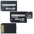Psp Micro Sd Card to Memory Stick Pro Duo Psp Converter (Micro Sd Psp Converter Adapter)(Micro Sd Adapter). 