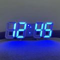 Wall Clocks Nordic Digital Alarm Clocks Hanging Watch Snooze Table Clocks Calendar Thermometer Electronic Clock Digital Clocks. 