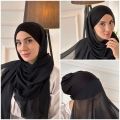 2 in 1 hijab | Hijab cap Attached hijab | Ready to wear Hijab. 