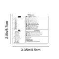 Laptop Shortcut Key Sticker for Windows Mac System Waterproof Vinyl Decal Keyboard Shortcut for Macbook   Acer . 