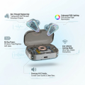 Screen Display Earbuds | Earbuds with Display | Earbuds with Smart Screen | Earbuds with Charging Case | Charging Case Earbuds. 