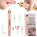 Rechargeable Finishing Touch Flawless Salon Nails Kit, Electronic Nail File and Full Manicure and Pedicure Tool. 