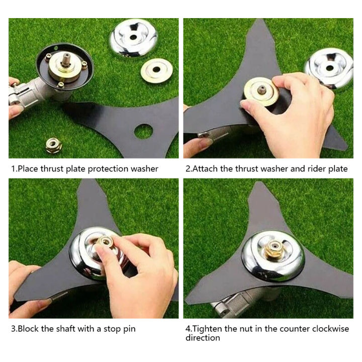 XCAN%20Lawn%20Mower%20Grass%20Trimmer%20Head%20Adapter%20Nut%20Fixing%20Kit%20Lawnmower%20Blade%20for%20Garden%20Tools%20Parts%20-%20Image%207