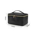 Large Capacity PU Waterproof Toiletry Storage Bag Women's Fashion Travel Portable Cosmetics Bag for Women Men. 