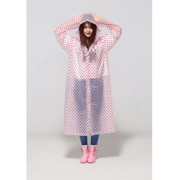 Polka Dot raincoat (unisex)