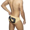 Men's Swimsuit Bikini Briefs Letter Print Swimwear Beach Shorts Boxer Swim Trunks Pants Quick Dry Bathing Suit Beachwear.