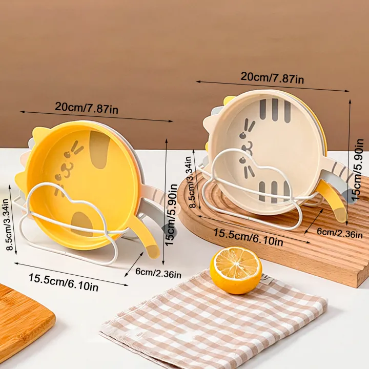 WORTHBUY%20Cute%20Cat%20Pattern%20Plastic%20Dessert%20Snack%20Food%20Plate%20Reusable%20Spit%20Bone%20Dish%20Microwave&Dishwasher%20Safe%20Kitchen%20Tableware%20-%20Image%208
