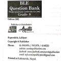 Asmita Publication BLE Question Bank Grade 8 | OLD is Gold for 2082 | With 10 sets Model Questions. 
