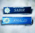 motorway uniform epoxy name plates customised primium quality. 
