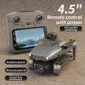 L600 Pro Max Screen 3-Axis Gimbal Screen GPS Professional Drone With 8K HD Camera 360° Obstacle Avoidance Touch Screen FPV Brushless RC Drones. 