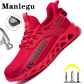 Steel Toe Safety Shoes for Men Women Lightweight Work Sneakers Puncture Proof Work Shoes Unisex Coustruction Safety Work Boots. 