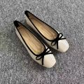 Spring New French Square Toe Flat Shoes - Women's Shallow Bowknot Casual Mary Jane Flats, Comfortable Versatile Daily Pumps 2026.