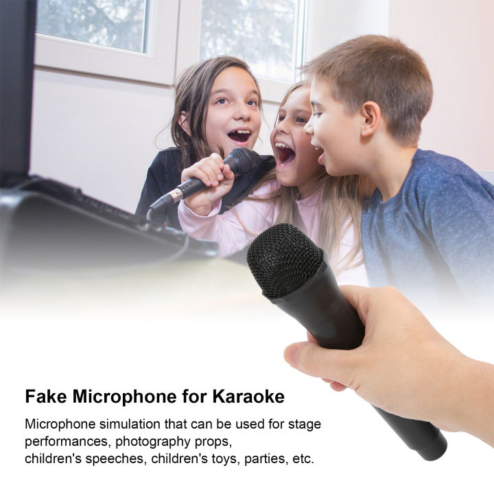 Prop%20Mic%20Prop%20Microphone%20Plastic%20Prop%20Mic%20Realistic%20Prop%20Microphone%20for%20Karaoke%20Dance%20Shows%20Practice%20Microphone%20Prop%20for%20Karaoke%20-%20Image%203