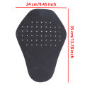 1pc Motorcycle Bike Back Pad Jacket Insert EVA Back Protector Riding Skiing Skating Armor Back Spine Protective Pad. 