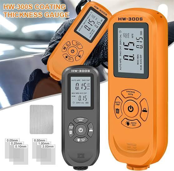 HW-300S Auto Digital Thickness Gauge Car Paint Thickness Meter Coating ...