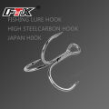 FTK Treble Hook Baitholder Bass Fishing Hook Lure Holder Fly Tying Crank Hook Set Saltwater  Needle Fishhook. 