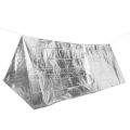 Waterproof Blankets Emergency Supplies 130x210cm Survival Blanket Keeps You Warm Foil Mylar Thermal Blanket for Outdoors Camping. 