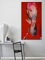 Lil Peep Hip Hop Rapper HD Canvas Poster | Customizable Personalized Wall Art Home Decor. 