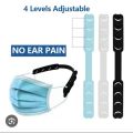 Mask Extender Strap, Ear Savers for Face Masks, Face Mask Holder with 3 Adjustment Slots, Compatible with Cloth Mask, Disposable Mask – for Kids and Adults by QS. 