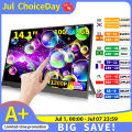 HGFRTEE 14 Inch Touch Screen Portable Monitor 100%sRGB 400cd/m2 Gaming Computer Expand Display For XBox PS4/ 5 Switch Loptop.