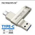 TYPE C USB Flash Drive OTG 2 IN 1 USB Stick 3.0 Pen Drive 64GB  Pendrive Memory Disk. 