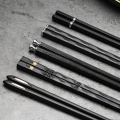 5Pairs High Quality Japanese Non-Slip Chopsticks Korean Home Hotel Restaurant Portable Healthy Food Stick For Sushi Chopsticks.