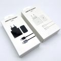 Official Samsung 45W PD Fast Charging Adapter Type-C to Type-C Adapter and Cable 2 pin. 