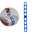 Silicone Lid Strap Reusable Universal Lid Fixing Belt Elastic Band  Outdoor Camping Camping Cookware Camping Equipment. 