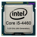 Intel Core i5 4th Gen (i5-4460) Processor – Balanced Performance for Everyday Use. 
