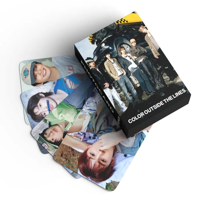New%2055%20Kpop%20CORTIS%20OUTSIDE%20THE%20LI%20James%20Martin%20JUHoo%20Photo%20Printing%20Fan%20Card%20Set%20Postcard%20Fan%20Collection%20Small%20Card%20Stickers%20-%20Image%202