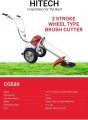 52CC Wheel Type Multi Purpose Brush Cutter 2Stroke. 